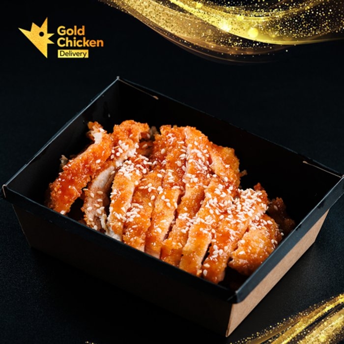 Курица в сухарях