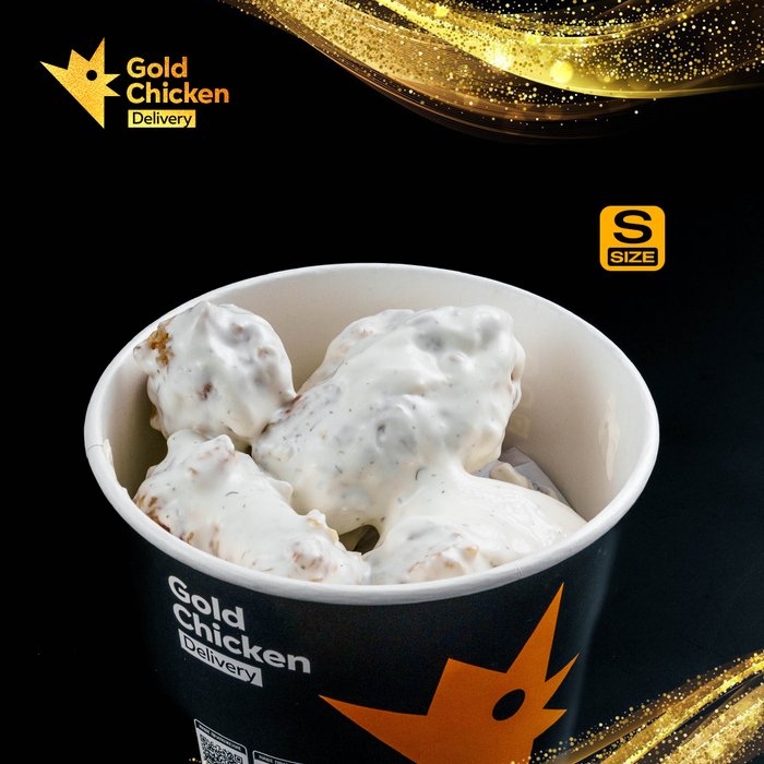 6 шт крыльев в чесночном соусе