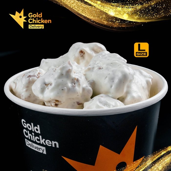 18 шт крыльев в чесночном соусе