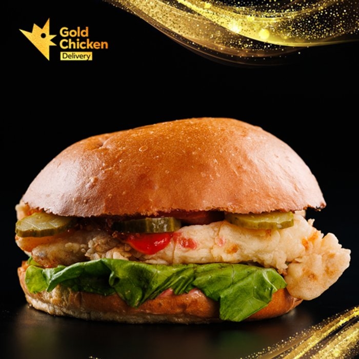 Шеф бургер со стрипсами