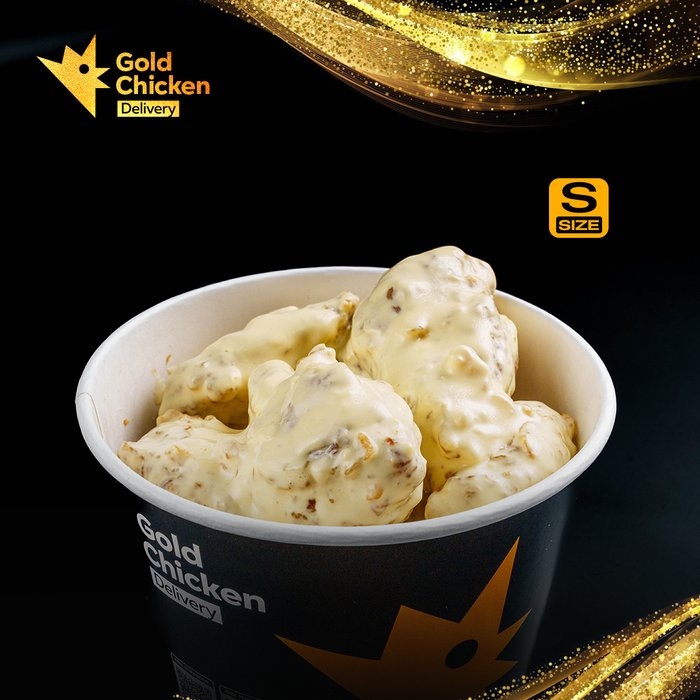 6 шт крыльев в сырном соусе