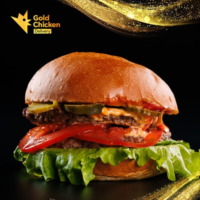 Шеф бургер двойной