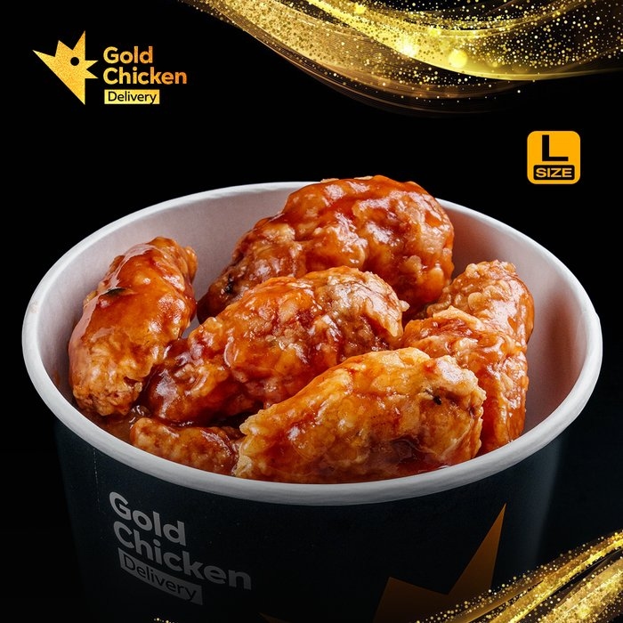 18 шт крыльев в кисло-сладком соусе